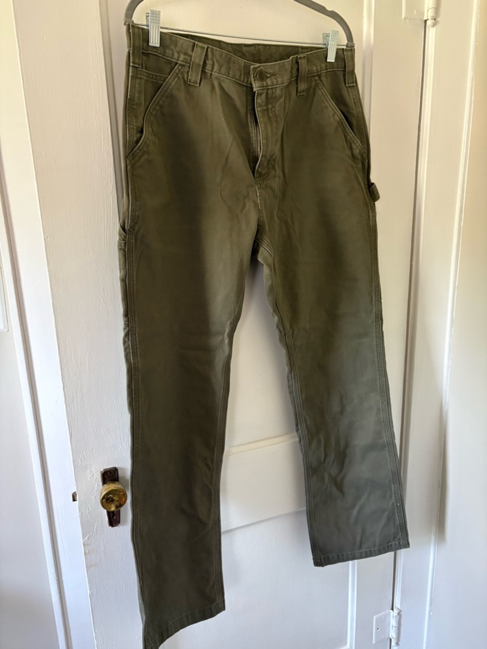 Carhartt Olive Green Cargo Pants